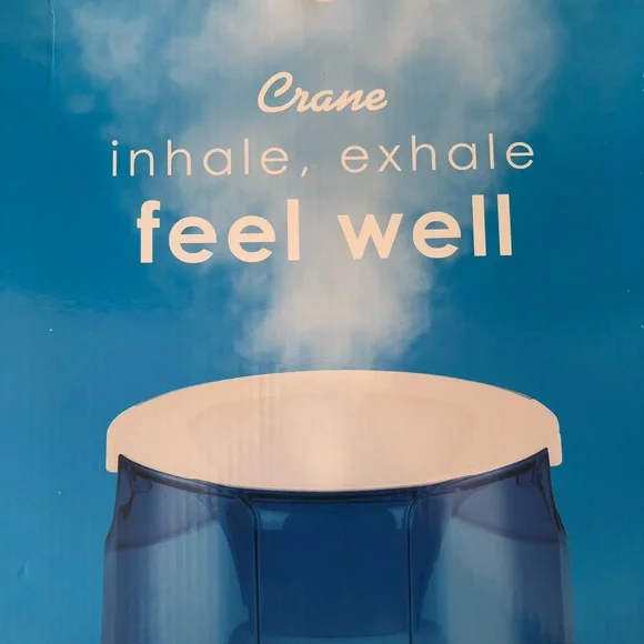 Flu/cold/dryness got you down? Crane “2 in 1 Warm Mist Humidifier and Inhaler” - Picture 2 of 16